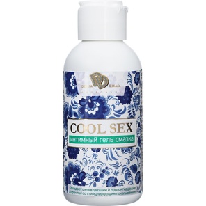  Интимная гель-смазка COOL SEX с легким пролонгирующим эффектом 100 мл 