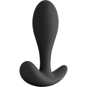  Черная анальная пробка для ношения Pillager I 10,2 см 