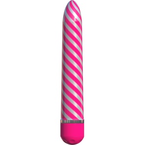  Розовый вибратор Sweet Swirl Vibrator 21,3 см 