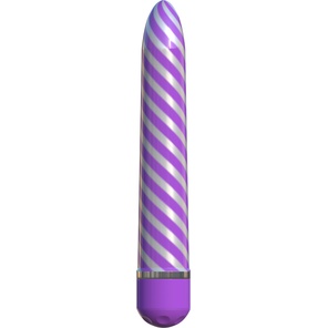  Фиолетовый вибратор Sweet Swirl Vibrator 21,3 см 