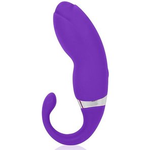  Фиолетовый вибромассажер с 20 режимами вибрации 