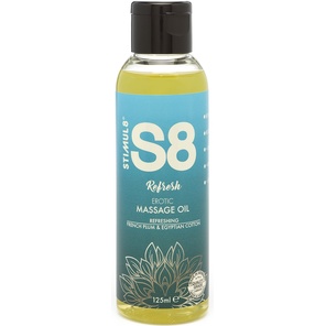  Массажное масло S8 Massage Oil Refresh с ароматом сливы и хлопка 125 мл 