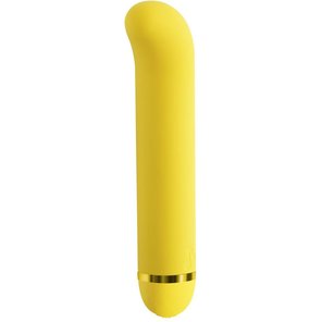  Желтый вибратор Fantasy Nessie 18 см 