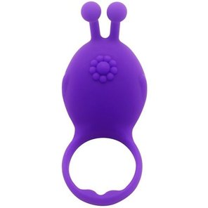  Фиолетовое виброкольцо на пенис Rascal 