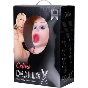  Секс-кукла блондинка Celine с кибер-вставками 