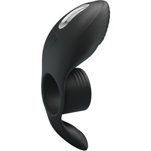  Черное кольцо на пенис с вибрацией Vibration Penis Sleeve 
