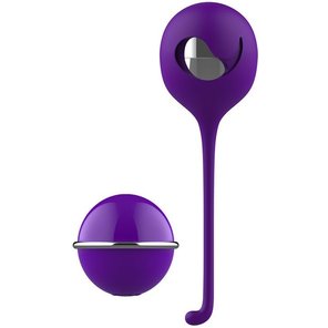  Фиолетовое виброяйцо с пультом управления Remote Cherry 