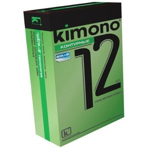 Контурные презервативы KIMONO 12 шт 