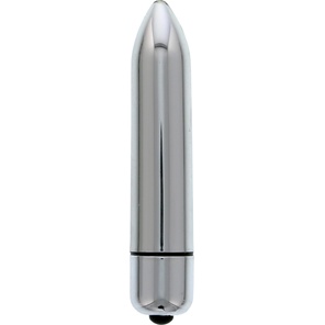  Серебристый мини-вибратор CLIMAX BULLET 8,5 см 