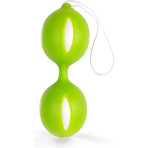  Зеленые вагинальные шарики с петелькой 