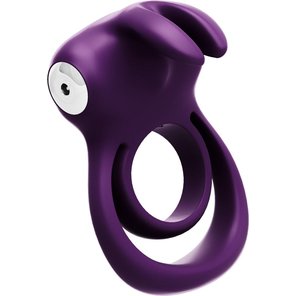  Фиолетовое эрекционное кольцо VeDO Thunder Bunny 
