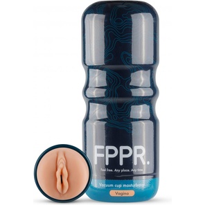  Кофейный мастурбатор-вагина FPPR. Vagina 
