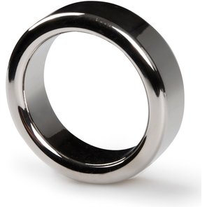  Серебристое эрекционное кольцо Sinner Metal Cockring Size M 