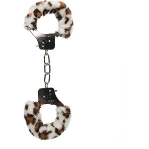  Наручники с леопардовым мехом Furry Handcuffs 
