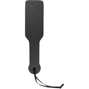 Черная шлепалка Spanking Paddle 32,5 см 