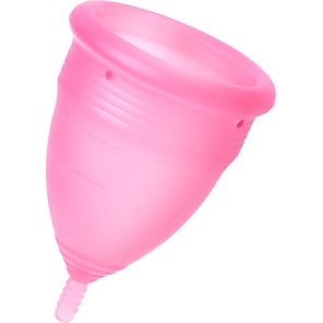  Розовая менструальная чаша размер S 
