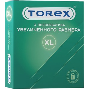  Презервативы Torex Увеличенного размера 3 шт 