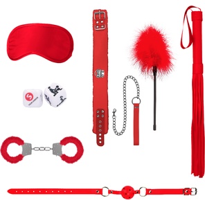  Красный игровой набор Introductory Bondage Kit №6 