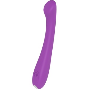  Фиолетовый вибромассажер SLIM NECK G-FLEX 17,7 см 