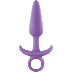  Фиолетовая анальная пробка Firefly Prince Small 10,9 см 