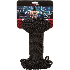  Черная веревка для шибари BDSM Rope 30 м 