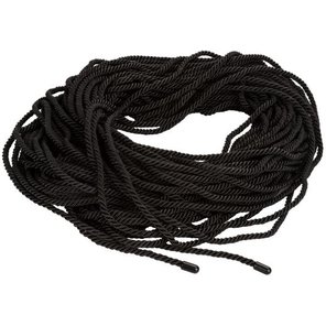  Черная веревка для шибари BDSM Rope 50 м 