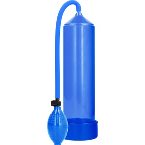  Синяя ручная вакуумная помпа для мужчин Classic Penis Pump 