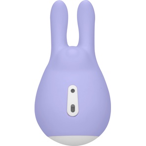  Фиолетовый клиторальный стимулятор Love Bunny 9,4 см 