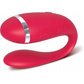  Красный вибратор для пар на батарейках We-Vibe Special Edition 