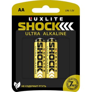  Батарейки Luxlite Shock (GOLD) типа АА 2 шт 