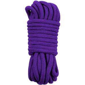  Фиолетовая верёвка для любовных игр 10 м 