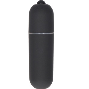  Черная вибропуля Power Bullet 6,2 см 