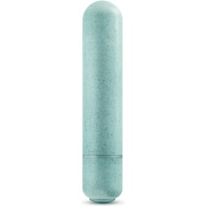  Нежно-голубая вибропуля Eco Bullet 