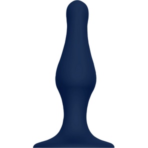 Синяя анальная пробка SILICONE PLUG LARGE 15,6 см 