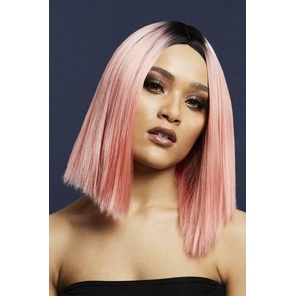  Нежно-розовый парик Кайли 