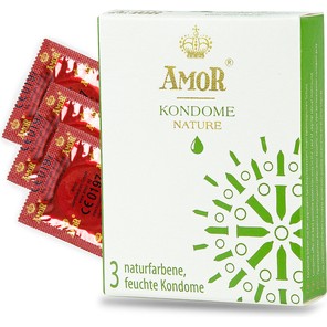  Классические презервативы AMOR Nature 3 шт 
