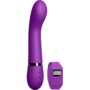  Фиолетовый вибромассажер Kegel G 20 см 