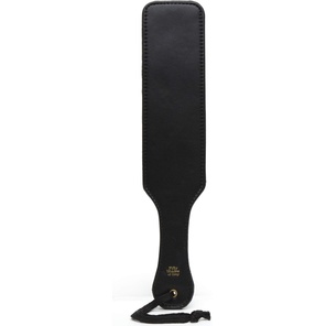  Черная шлепалка Bound to You Faux Leather Spanking Paddle 38,1 см 