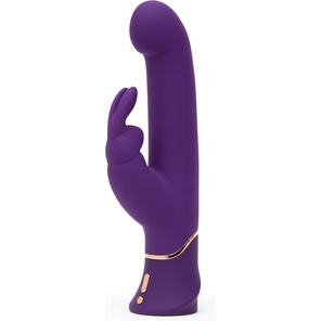 Фиолетовый вибратор Greedy Girl Power Motion Thrusting Rabbit Vibrator 21,6 см 