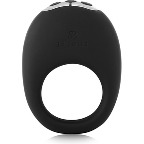  Черное эрекционное виброкольцо Mio Vibrating Ring 