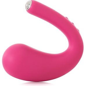  Ярко-розовый вибратор Dua G-spot Clitoral Wearable Vibrator 17,8 см 