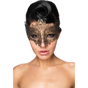  Золотистая карнавальная маска Шедди 