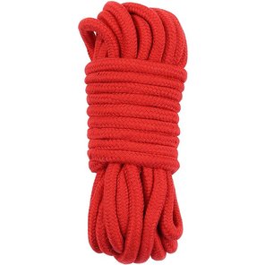  Красная верёвка для любовных игр 10 м 
