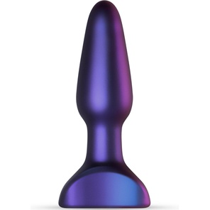  Фиолетовая анальная вибропробка Space Force 13,9 см 