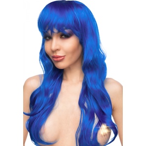  Синий парик Иоко 