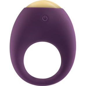  Фиолетовое эрекционное кольцо Eclipse Vibrating Cock Ring 