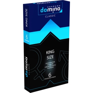  Презервативы увеличенного размера DOMINO Classic King size 6 шт 