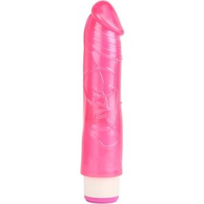  Розовый вибратор-реалистик Sexy Whopper 20,2 см 