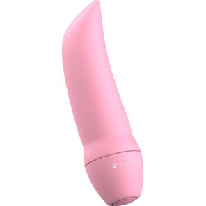  Розовая вибропуля Bmine Basic Curve 7,6 см 