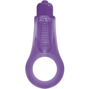  Фиолетовое эрекционное кольцо Firefly Couples Ring 